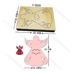 Angel cutlery bag New Wooden Dies Cutting Dies Scrapbooking /Multiple Sizes /V-9529