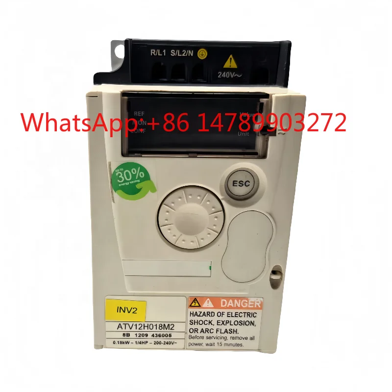 220V Single Phase Mini VFD 1.8KW AC Motor Speed Regulator Compact Size Machine Control