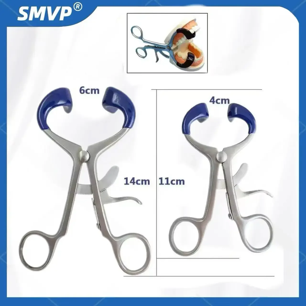 

14/11cm Dental Mouth Retractor Stainless Steel Molt Gag Surgical Instruments Dental Mouth Retractor Orthodontic Opener Oral