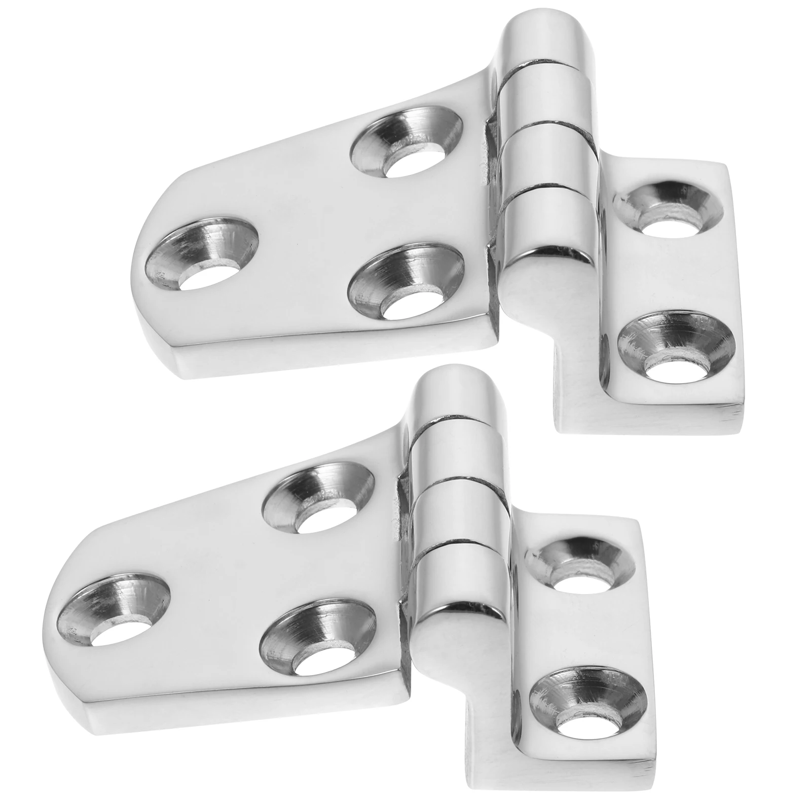

2Pcs Heavy Door Hinges Stainless Heavy Duty Hinges Steel Thickened Yacht Gate Furniture Long Lasting Non Rust Precision
