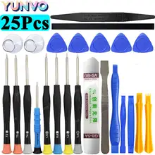 Professional Mobile Phone Repair Tool Kit, Precision Screwdriver Set for iPhone Android, Multi-Function Disassembly Opening Tool 6