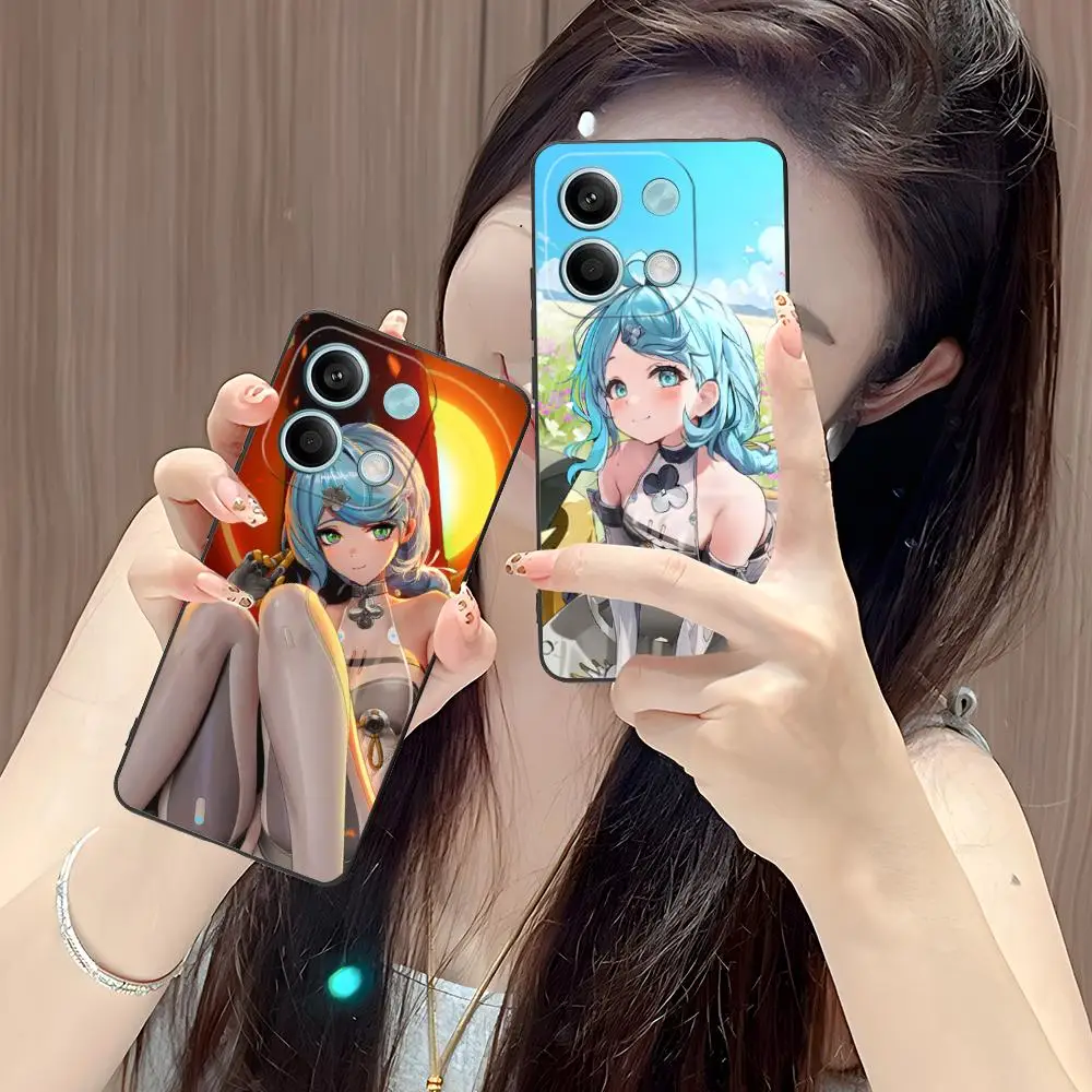 Etui na telefon Zenless Zone Zero Seed dla POCO M7 M6 M5 M4 M3 X7 X6 X5 X4 X3 Pro GT 5G z kolorowym nadrukiem, luksusowe i ładne.