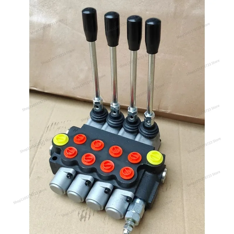 For Multi-way  P40 Integrated Manual Directional  , Operating Valve JYP40-OT Control Valve Hydraulic Distribution Valve