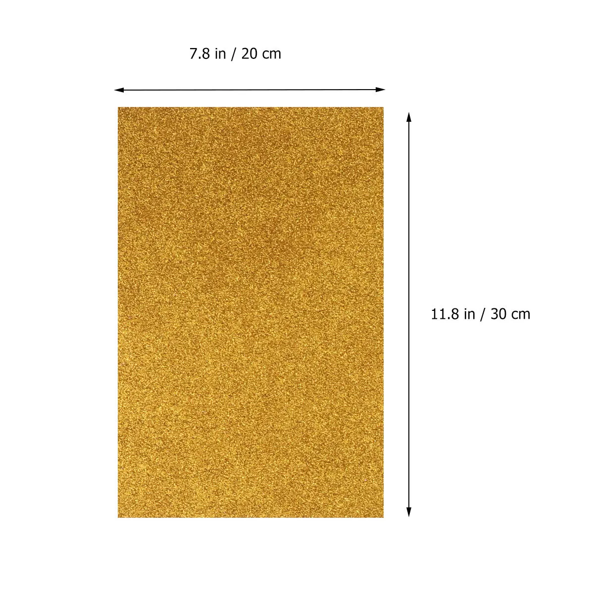 Glitter Paper 10 Sheets DIY Craft Material Colorful Scrapbooking Photo Album Decor Handmade Art Projects Accessory