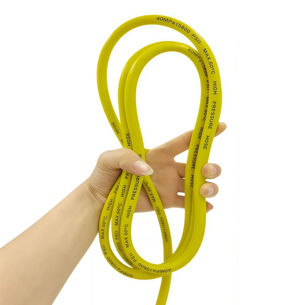 Tubo di pulizia ad alta pressione da 5 a 20 m, tubo di pulizia con acqua, tubo prolungatore per il lavaggio auto da 5800 psi per Karcher Bosch Lavor Nilfisk Patriot
