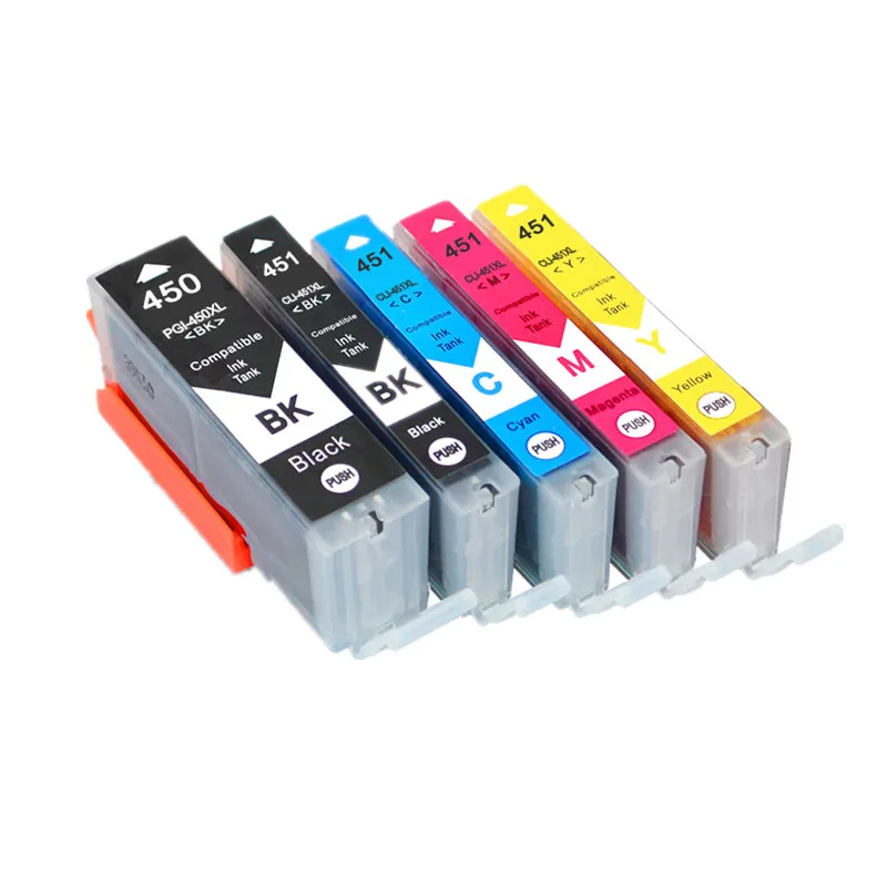 PGI-450 PGI450 CLI451 Compatible Ink Cartridge For Canon PIXMA MG5440 MG5540 MG5640 MG6440 Ip7240 MX924 IX6540 IX6840 Printer