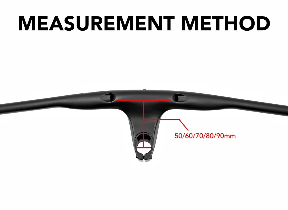 RACE Vollständig interner Kabelzug Integrierter MTB-Lenker,-17 ° Integriertes Cockpit, Carbonfaser XC Crossbike-Lenker mit Abstandshaltern – Detail 6