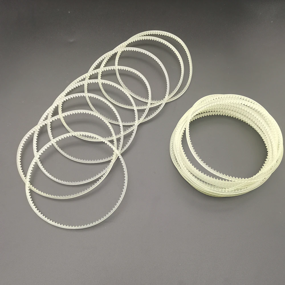 598mm Guide belt Tooth belt Wide angle belt Gear Belt for FRM-980/FRBM-810 bag seal machine Film Band Sealer Paper Fold Machine