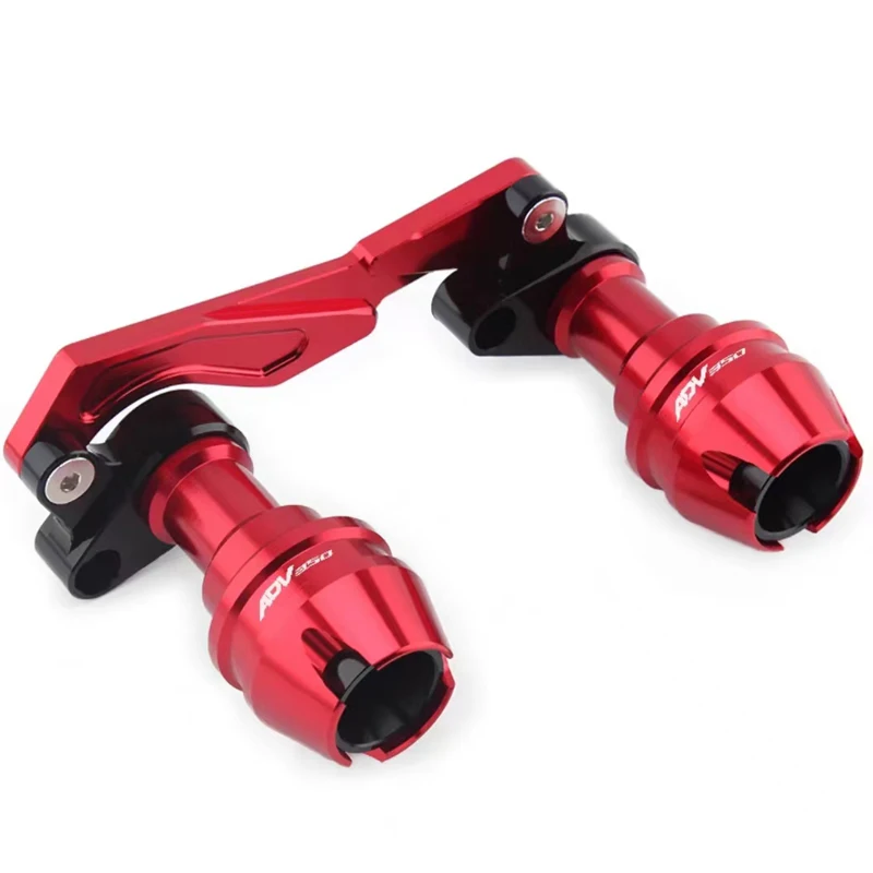 

For Honda adv350 ADV 350 2021 2022 2023 Motorcycle CNC Front Rear Wheel Axle Fork Crash Slider Protector ADV350 Logo Accessories