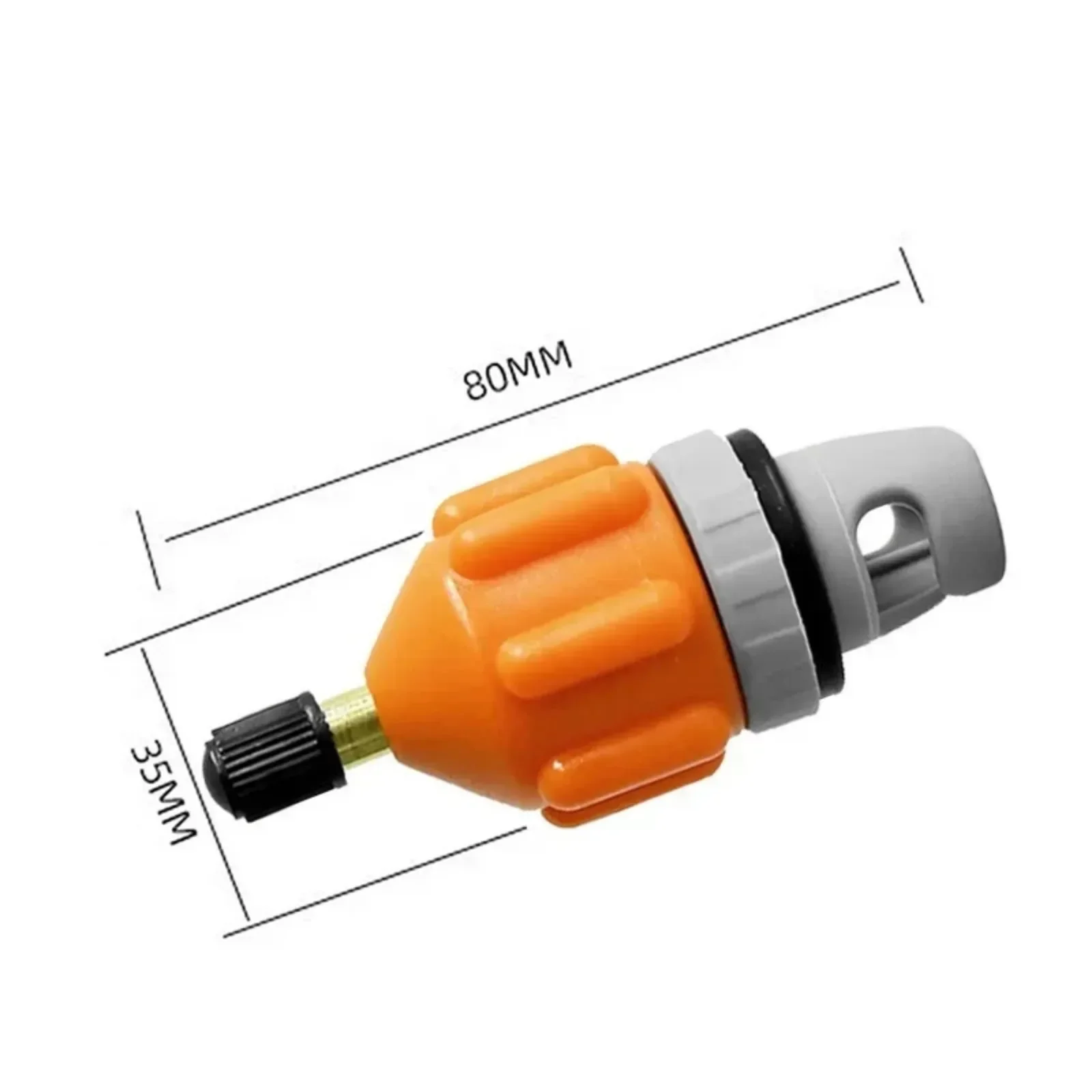 نفخ التجديف كاياك صمام الهواء محول مضخة التدفق العالي المرفقات لملحقات القوارب القابلة للنفخ للسيارة #3