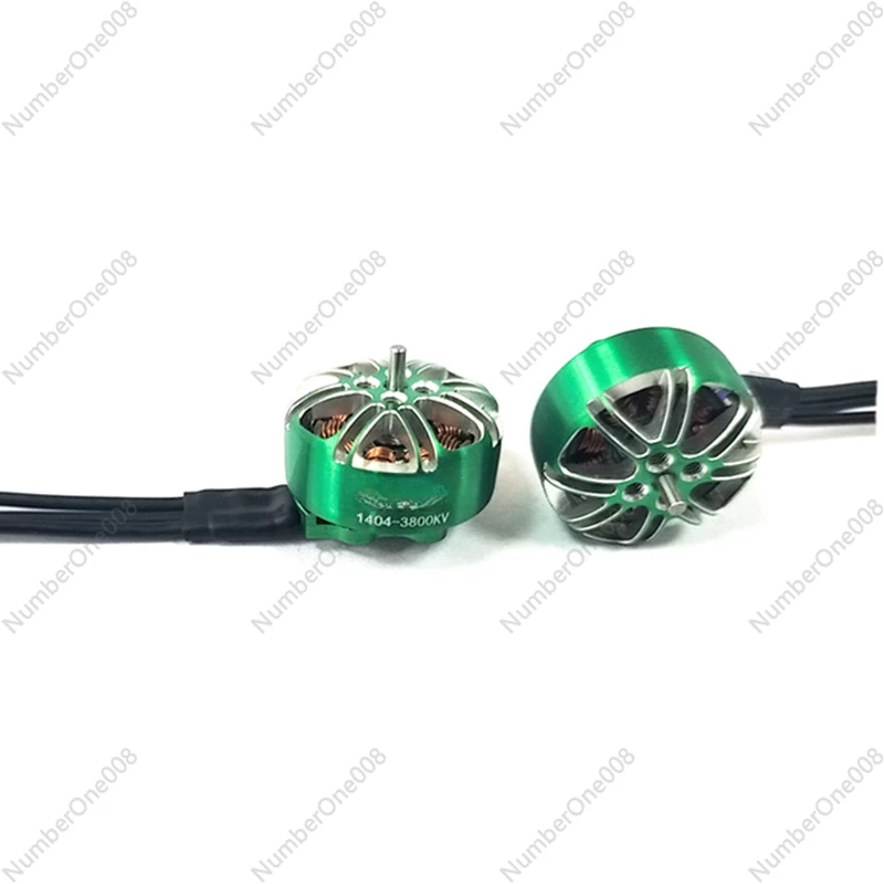 1404-3800KV for 2.5/3/3.5 Inch Cross Machine Brushless Motor Support 2~ 4S Power Supply