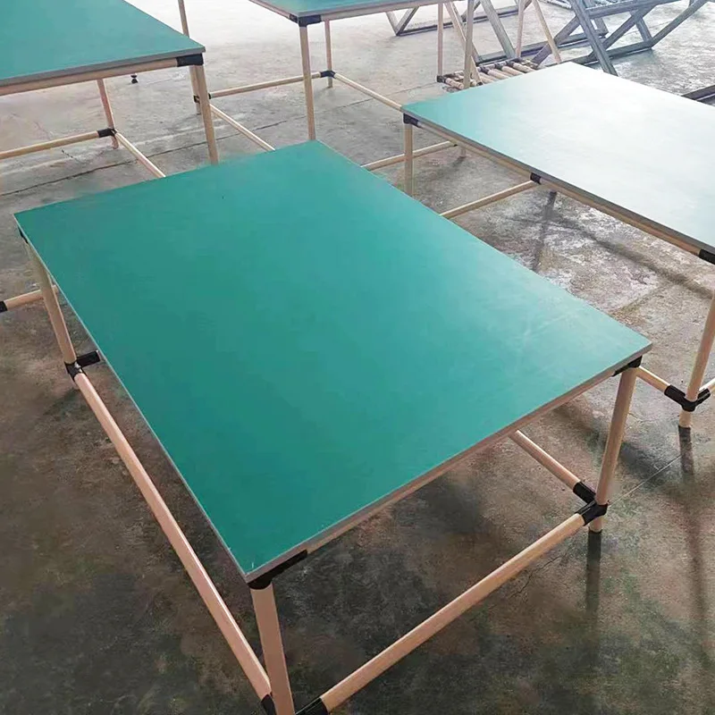 Neu electronics factory workshop special assembly line assembly plane anti-static console multi-functional lean tube workbench