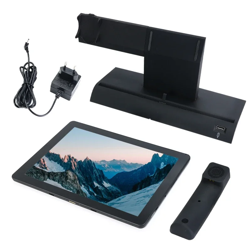 10 Inch MTK8163 2GB RAM 16GB ROM 800*1280 Android Tablet PC with USB DOCKING Charging Stand Used POS Tablet