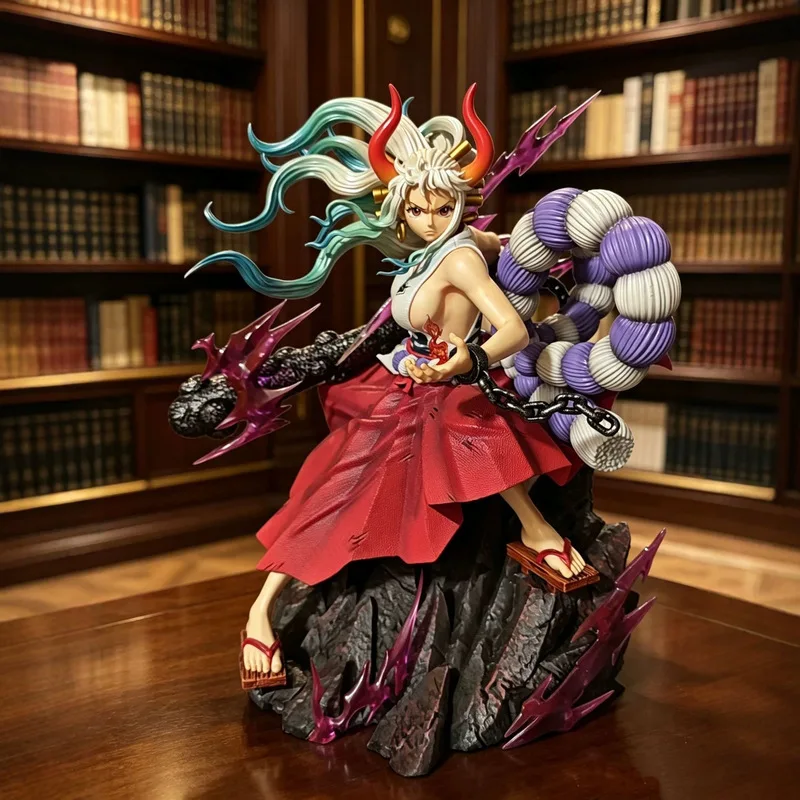 

One Piece NY Yamato Kimono Battle Kaido Daughter Anime Peripheral Model Desktop Model Play Ornament Handmade