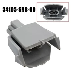 1pcs License Plate Light Socket 34105-SNB-003 For Honda For Accord 2008-2017 34105-SNB-003 ABS Gray Rear License Plate Lamp Base