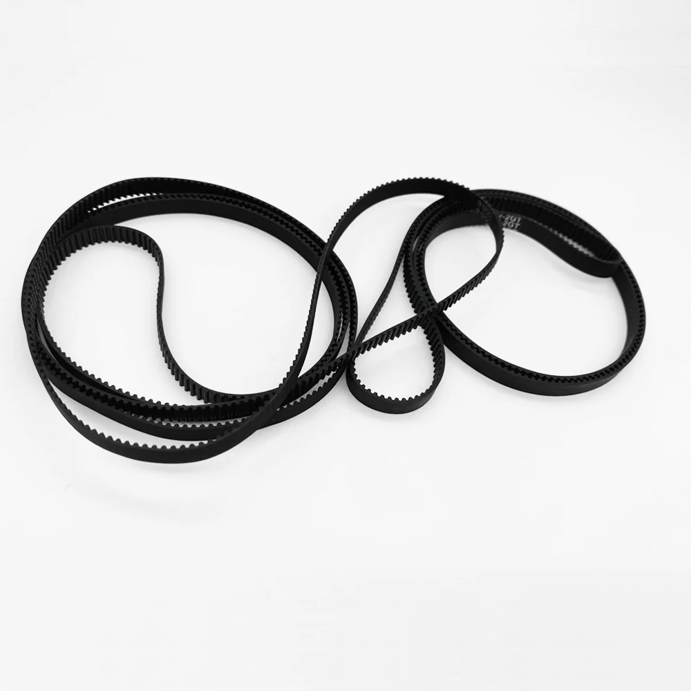 2MGT 2M 2GT Synchronous Timing Belt Pitch Rubber Timing Belt Length 752-1572mm Width 6mm for 3D Printer Accessories