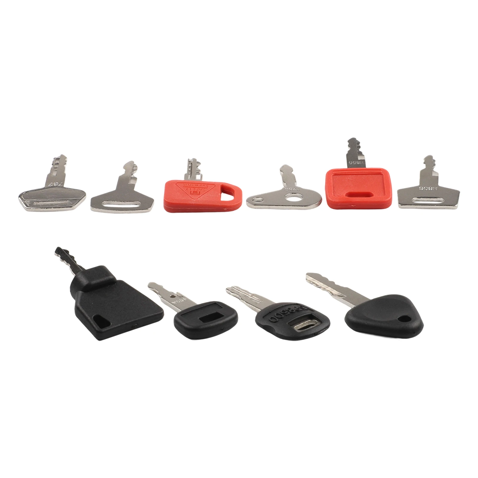 10 KEY SET Master Key Ignition Set For Agricultural + Heavy Plant Machinery Engines & Components Car Accessories
