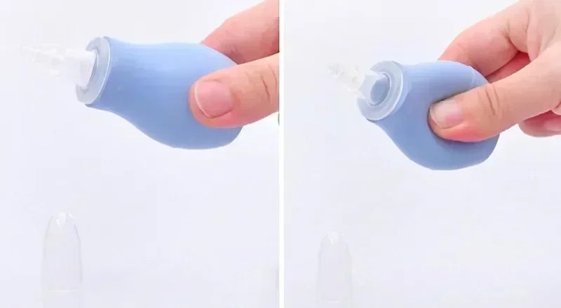 Baby Nasal Aspirator Safety Vacuum Nose Cleaner Suction Bodyguard Flu Protection Newborn Safty Accessories