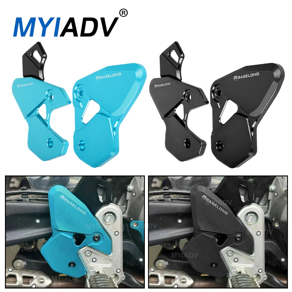 

Motorcycle Rear Heel Guard For CFMOTO 450MT 800NK 450 MT IBEX 450 800 NK 2023 2024 2025 2026 Foot Peg Rest Protector Accessories