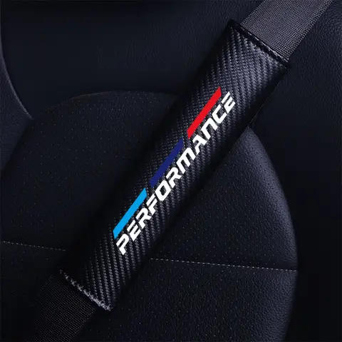 Car Seat Belt Shoulder Protector For M Power Performance E46 e39 E90 E36 E60 E34 E30 f30 f10 X1 X3 X5 e92 G30 Accessories