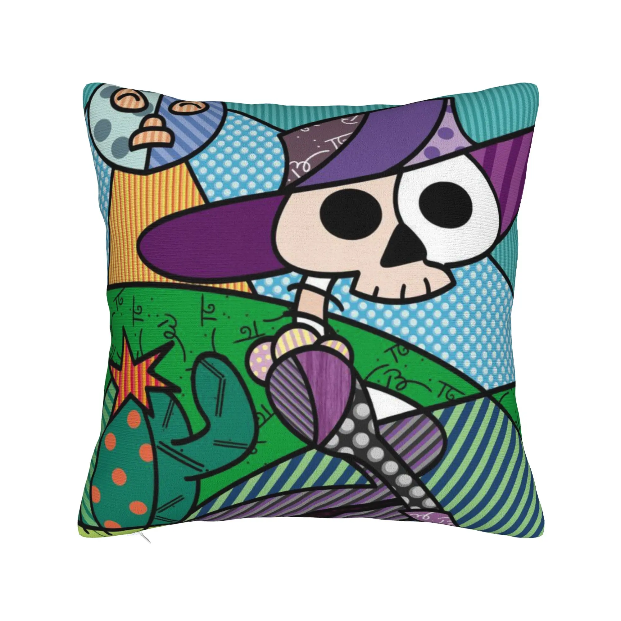B-BrittoES Pillow Case  Comfy Pillow Cover Morden Pillowcases For Sofa Car Home Decor