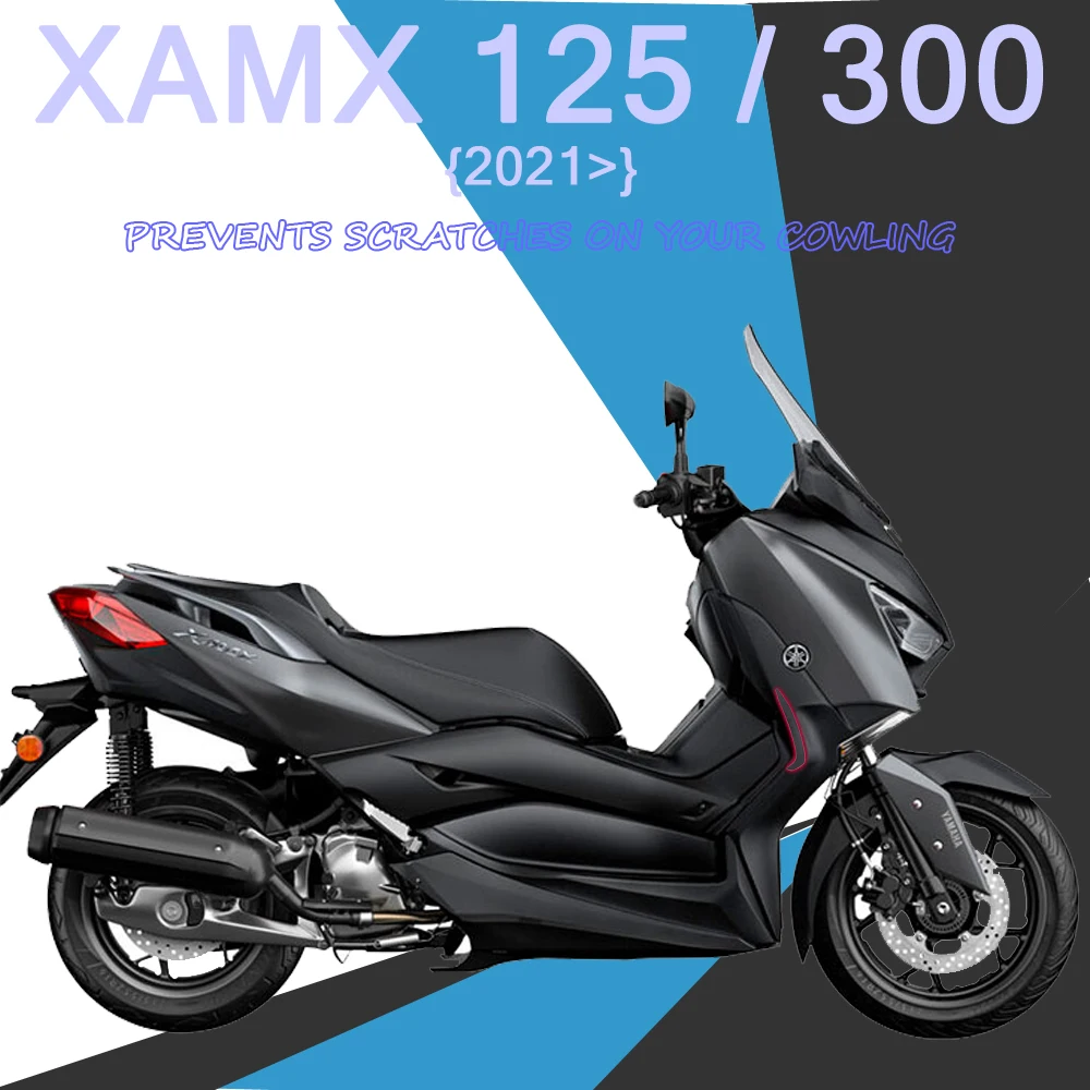 2021- For YAMAHA XMAX-125  NEW Motorcycle Fitting  Pair of Side Cover Scraper Protector Scratch Protection XMAX-300 2021