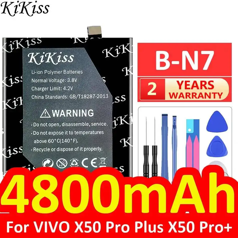 

B-N7 Good Low-Temperature Performance Mobile Phone Battery 4800Mah Stable For Vivo X50 Pro Plus Pro+