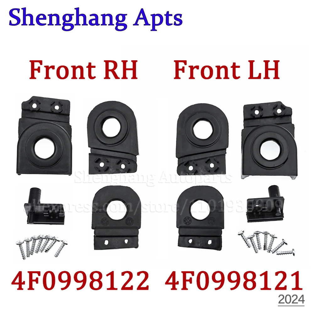 Front Right Left Headlight Bracket Clip Fastener Repair Kit For Audi A6 S6 2005-2011 4F0998122,4F0 998 122,4F0998121,4F0 998 121