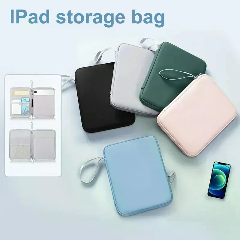 

Tablet Storage Bag Tablet PC Shockproof Cover Case Ultra Slim Waterproof Anti Slip Laptop Tablet Bag 10.9/12.9 Inch