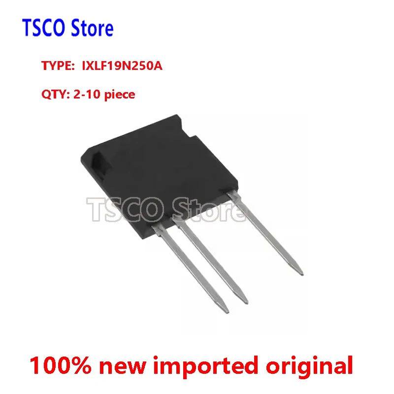 ( 2-10piece / LOT)    IXLF19N250A  New Origiail IGBT Chip N-CH 2500V 32A 250W