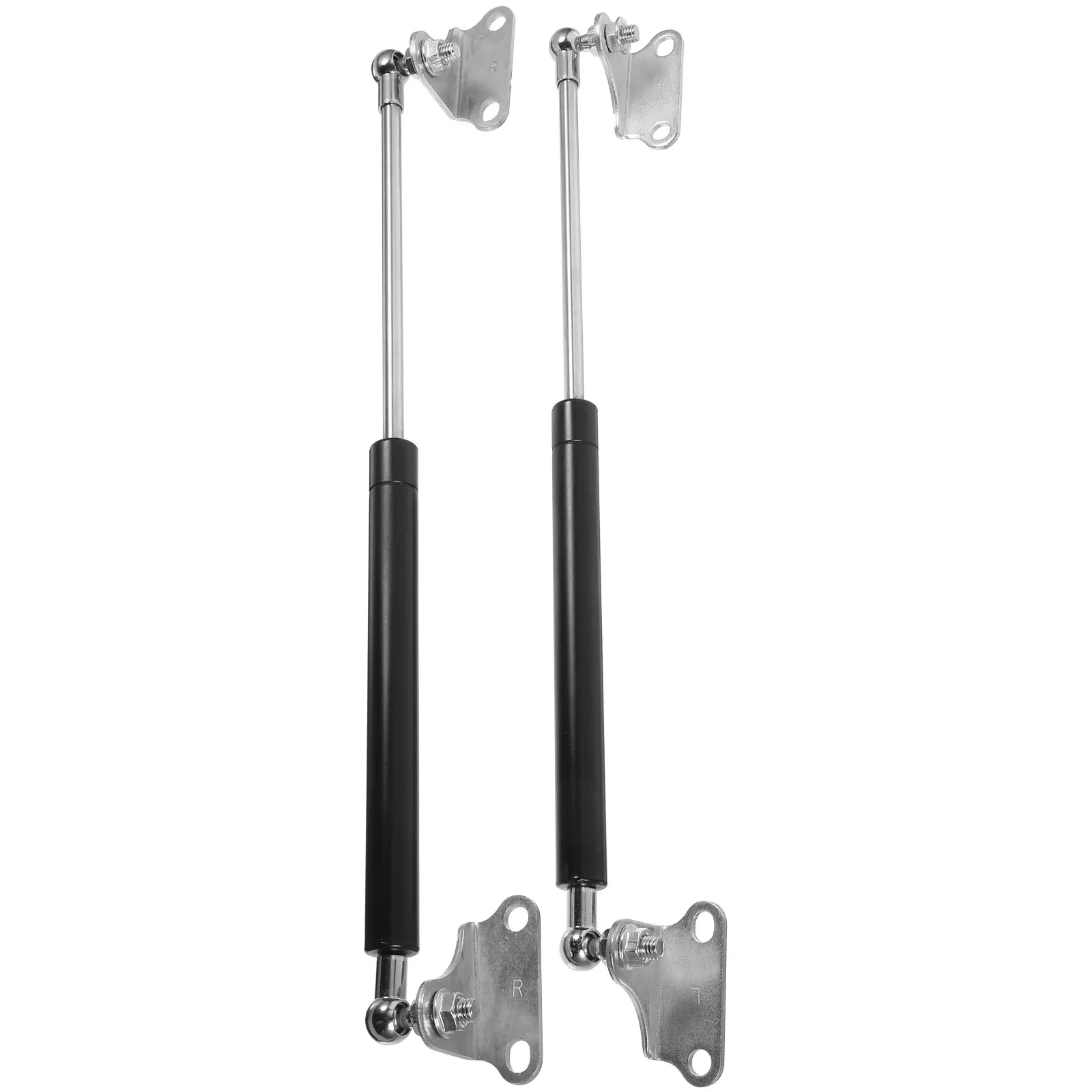2 pcs Gas Spring Lift Support Heavy Duty Cabinet Strut Halloween Christmas New Year Gas Shocks Black Finish Kitchen Cabinet Door