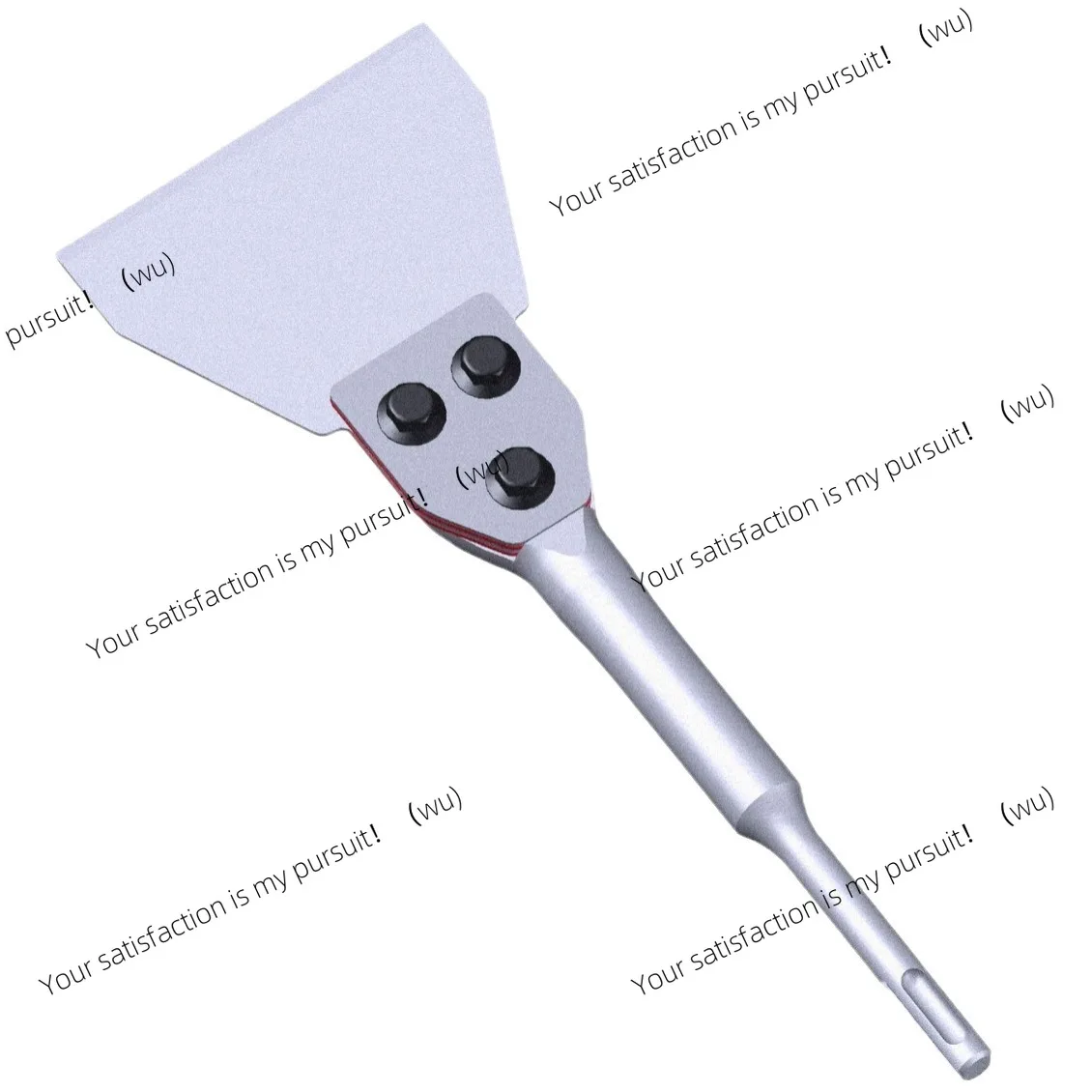 Thin electric spatula Oil blanket Floor paint spatula Tile floor cleaning scraper Flat chisel