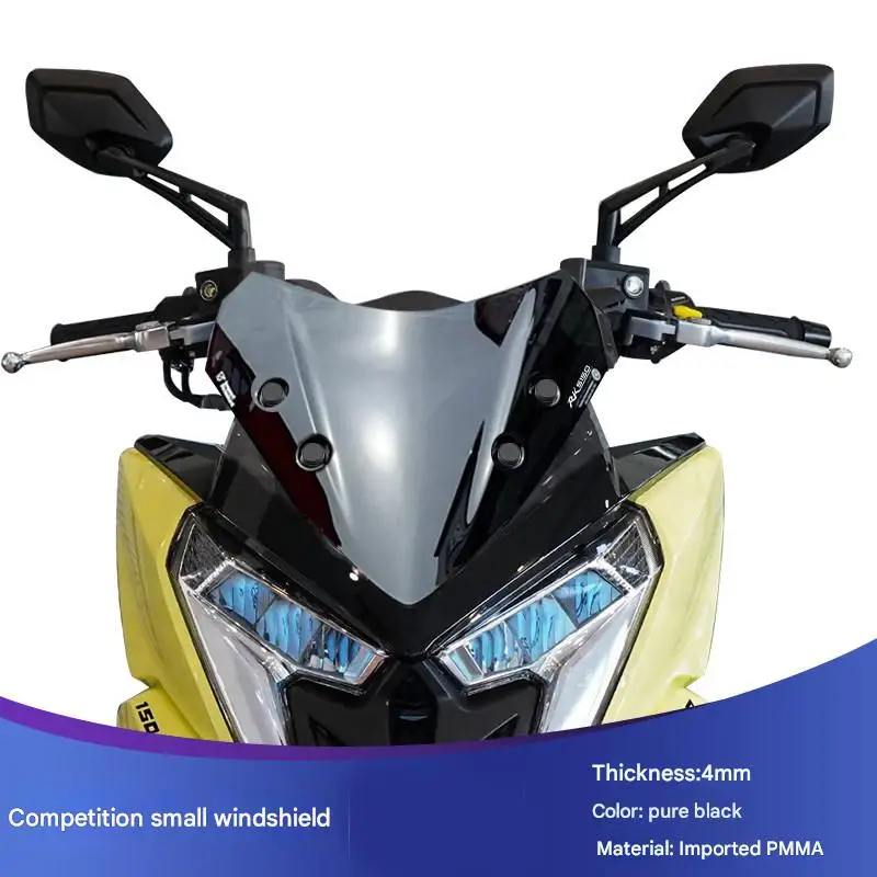 For retrofitting Kymco RKS150 racing windshields and Racing X150 sport small windshields
