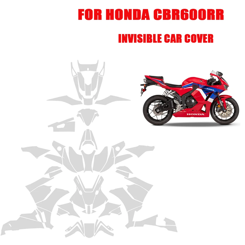 CBR 600RR Invisible Car Cover Accessories For Honda CBR600RR PPF Motorcycle Fairing Films Complete Paint Protection Anti-scratch