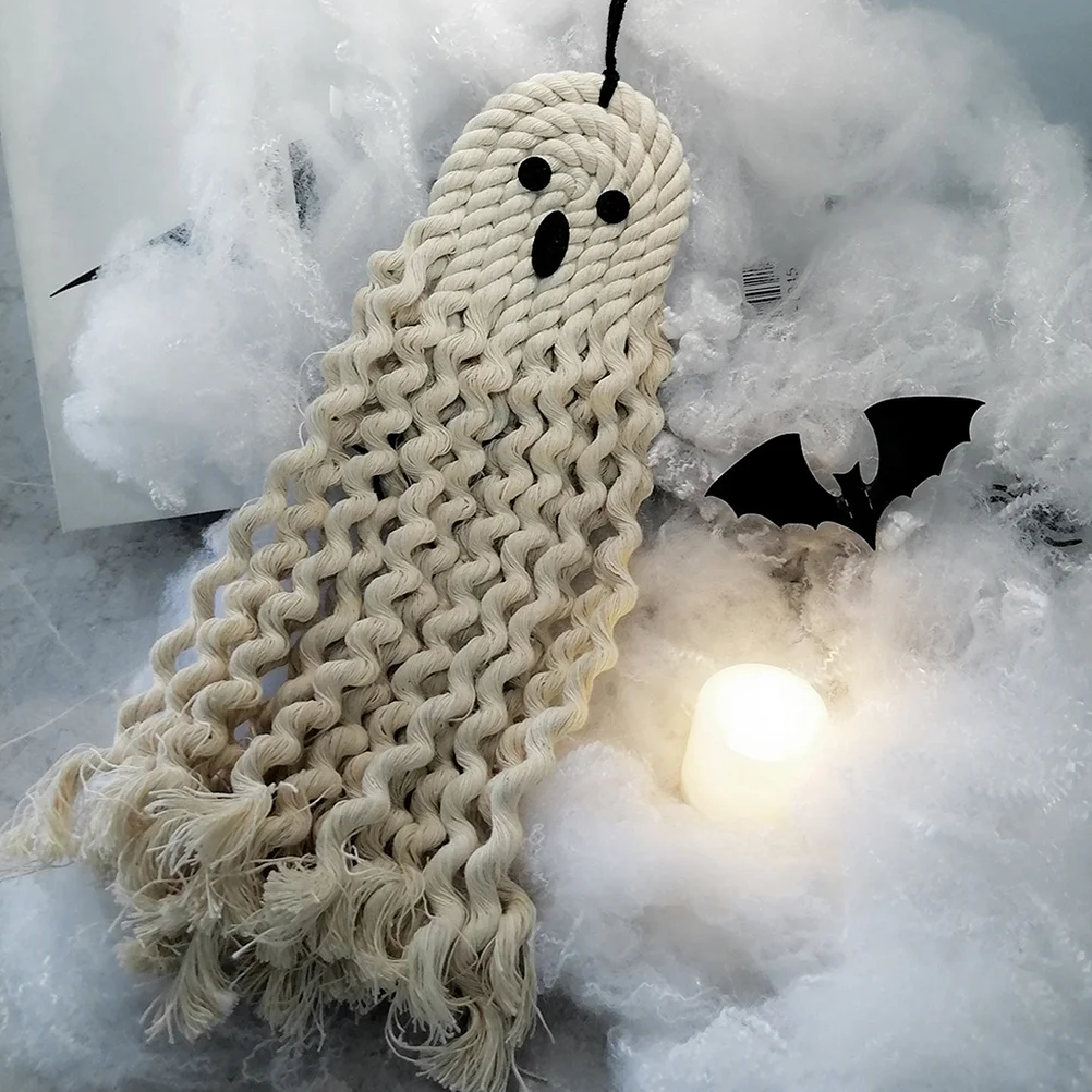 

Halloween Hanging Ghost Wall Decor Classic Haunted House Ghost Pendant Scary Halloween Party Hanging Decoration Yard Prop
