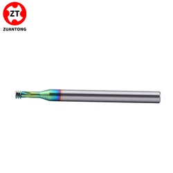 WALTETAP CNC Machine Solid Carbide Three Row Thread Milling M1 M1.6 M2 M3 M4 M5 M6 M8 M10 M12 M14 M18 Mill Mills Cutter