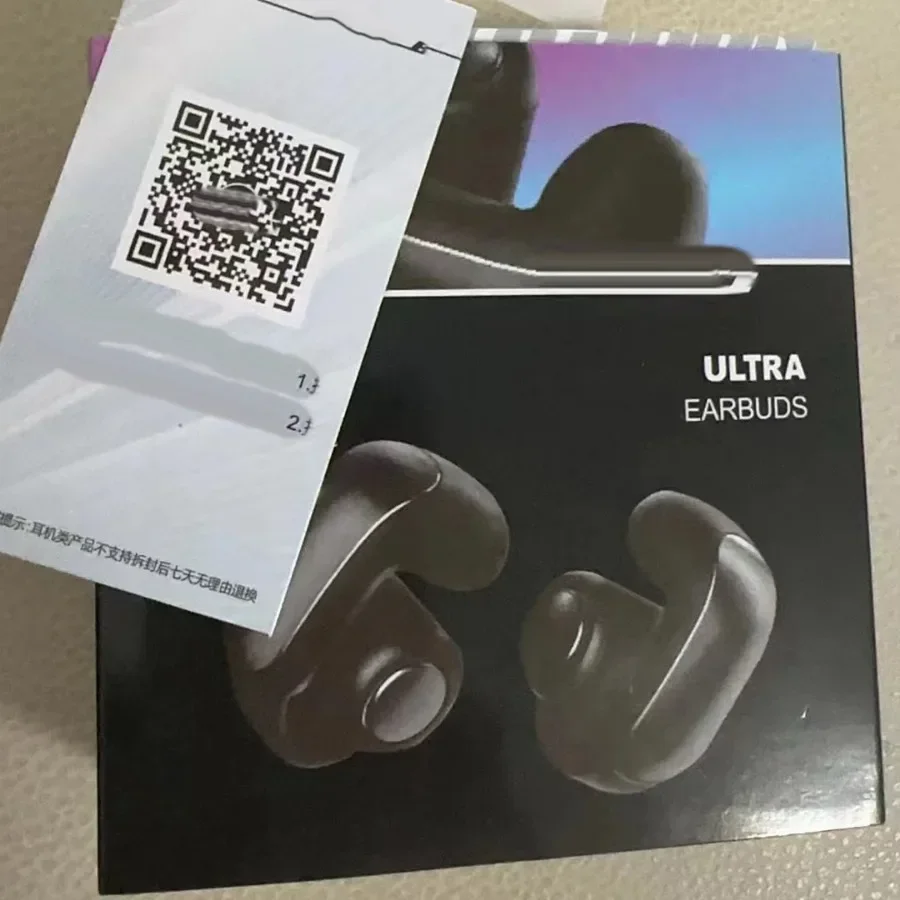 

V12 Bluetooth Earclip Bluetooth Transparent Sound Sensing, Sweatproof and Waterproof Suitable for Bose Ultra Long Battery Life