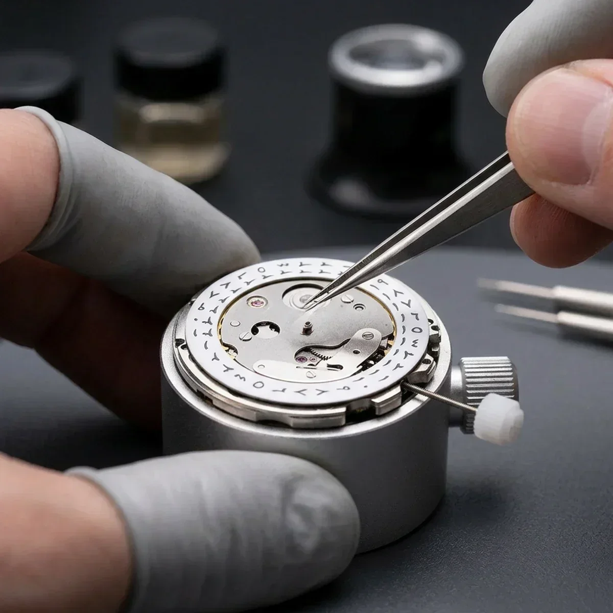 NH35 NH35A Automatisches Mechanisches Uhrwerk Hochpräzise Mod-Uhr Ersatzteil China NH35A Datum bei 3:00 Uhr 6:0 Uhr – Detail 4