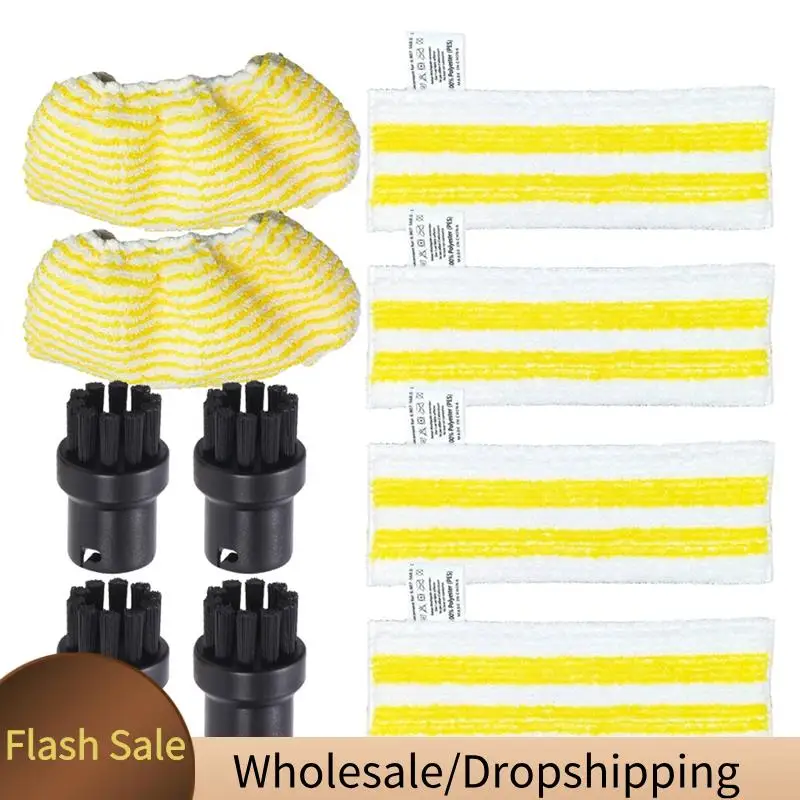 BAAD ผ้าไมโครไฟเบอร์ Mop ชุดเปลี่ยนสําหรับ Karcher SC1 SC2 SC3 SC4 SC5 Steam Cleaner Steam Mop Pads