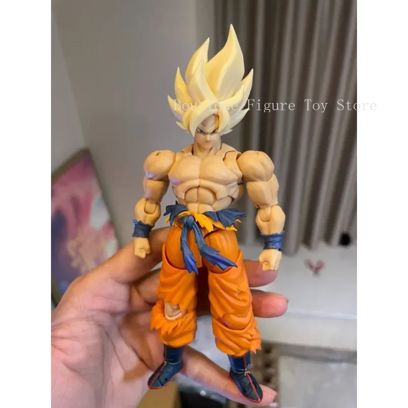 In Stock Jesse Dragon Ball SHF Legendary Super Saiya SSJ2 Son Goku 2.0 3.0 Heads Accessories Anime Action Figures Toys Model view 2