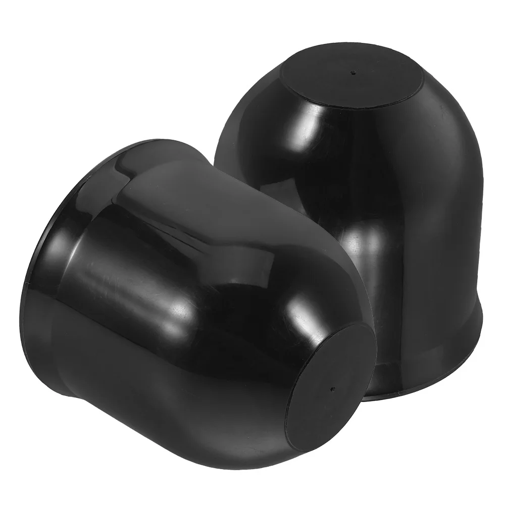 

2Pcs Towball Cover Plastic Waterproof Trailer Hitch Ball Protector for Rv Truck Boat Truck Hitch Ball Cap Towball Cap Protector