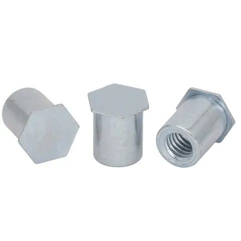 M2 M2.5 M3 M4*15mm 16mm 17mm 18mm 19mm 20mm Length BSO Zinc Carbon Steel PEM Blind Hole Self-Clinching Standoff Rivet Stud Nut