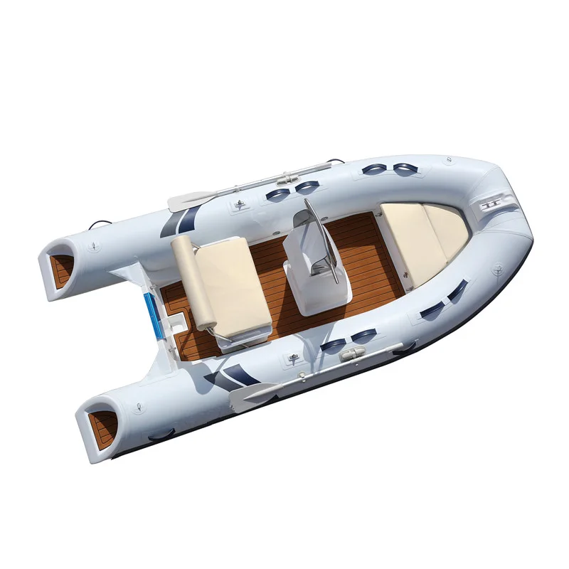 

360 Blue Rib Hypalon Fiberglass Inflatable Fishing Boat for Sale