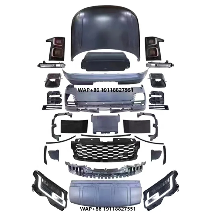 

Front Rear Bumper Kits for Vogue 2013 - 2017 Upgrade Range Rover Vogue 2020 Facelife Parts Manufacturer