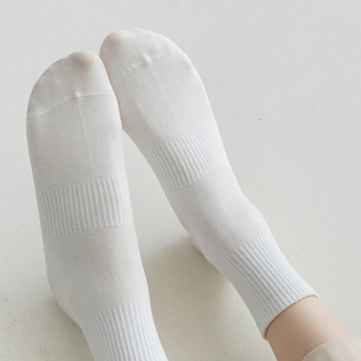 남성용 크루양말 6켤레, 프로스포츠 종아리중간양말, 흰색양말, 런닝양말, 커플양말, 여름양말