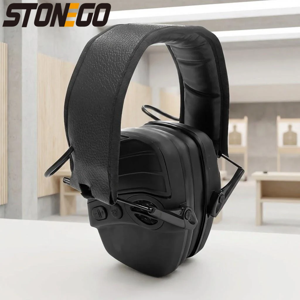 

Outdoor Tactical Electronic Shooting Earmuff Antinoise Sound Amplification Hearing Protection Foldable Headset