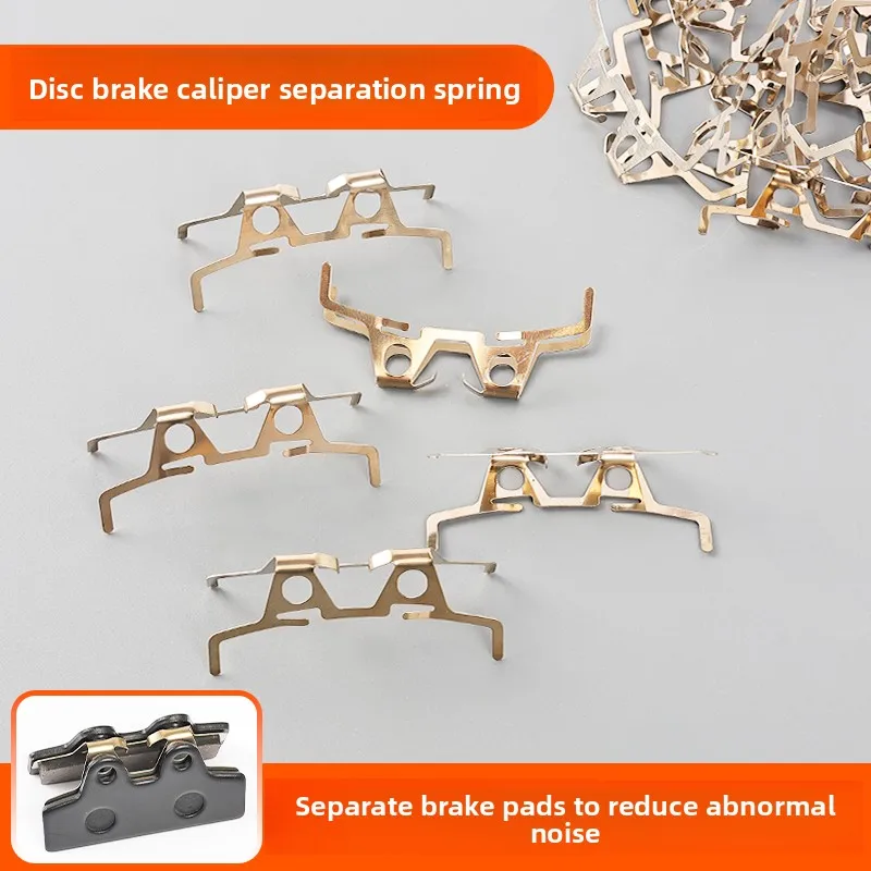 New national standard disc brake pads for electric vehicles, spring brake pad separator, caliper spring plate