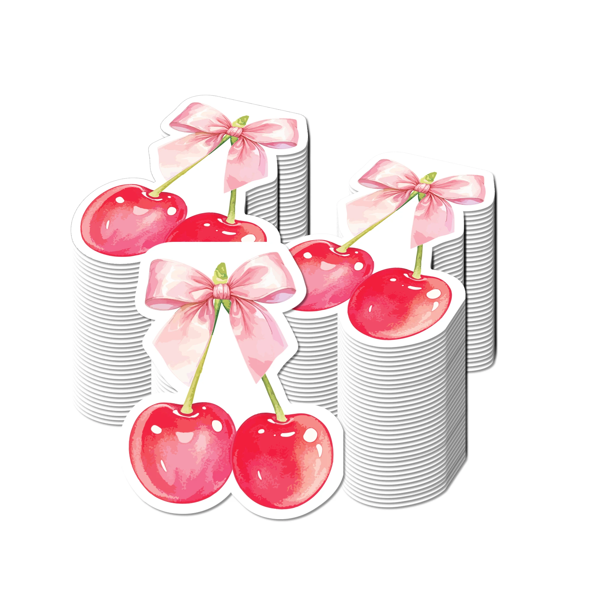 Servilletas rosas en forma de cereza para decoración de boda, pañuelos de papel para cena, suministros de decoración para fiesta de cumpleaños y Festival, 20/40/60 Uds.