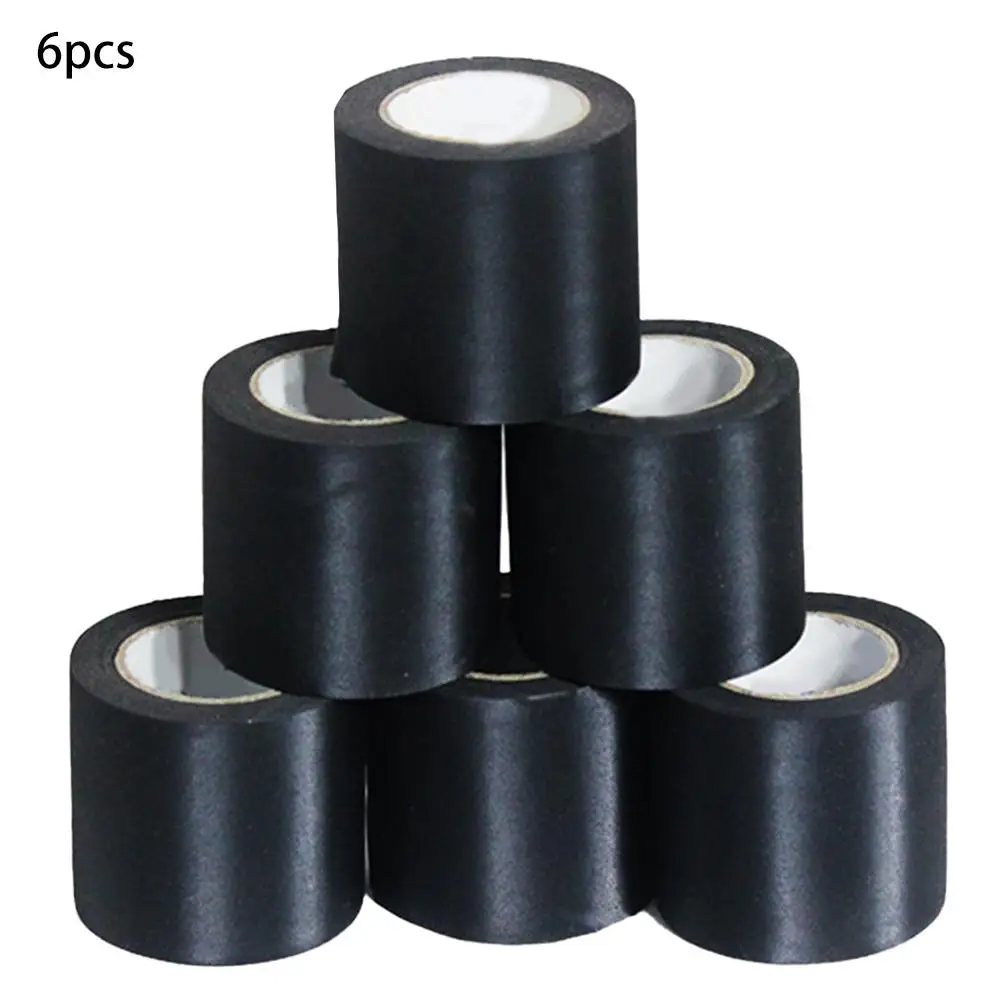 6PCS Air Conditioning Installation Dedicated Wrapping Tape PVC Home Use Bandage Ducts Fixing Bandage Resist Wear