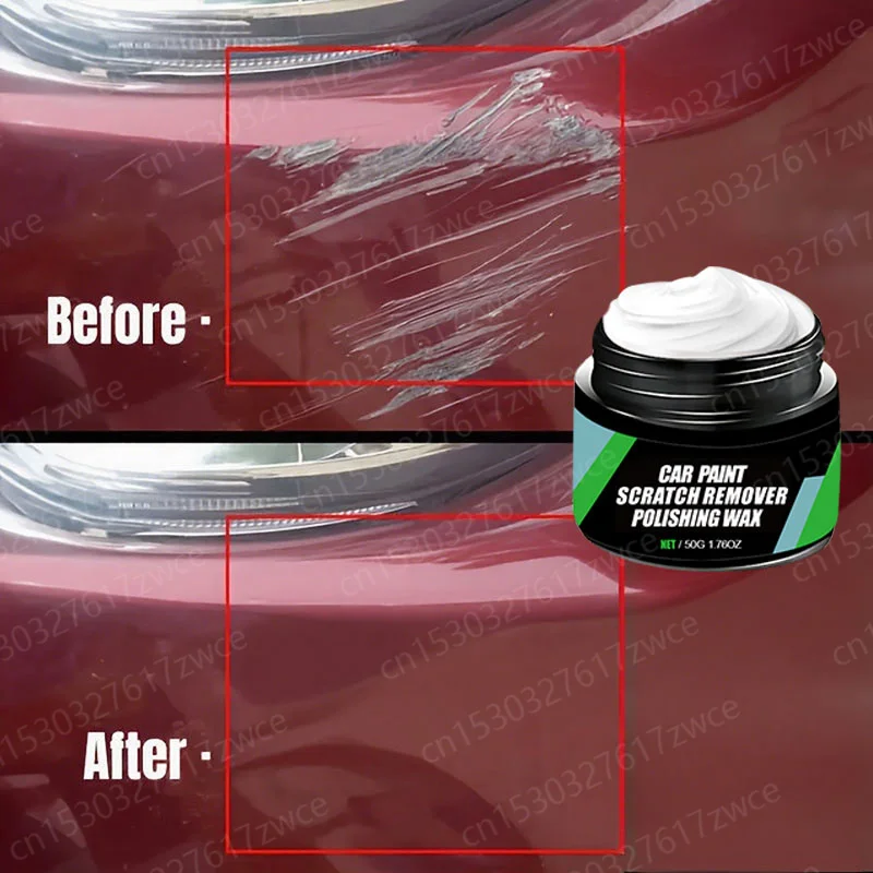 Kit removedor de arranhões de carro atualizado, pasta de reparo de arranhões de carro, polimento, removedor de redemoinho automotivo, cera de polimento antiarranhões